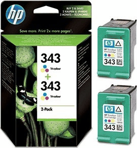 HP CB332EE (HP C8766 No343 dupla csomag!!)